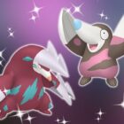 Błyszczące Drilbur i Excadrill w Pokémon Creo Gaming