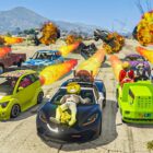Ostatni wyczyn z niespodzianymi samochodami turbo! - GTA 5 online Creo Gaming
