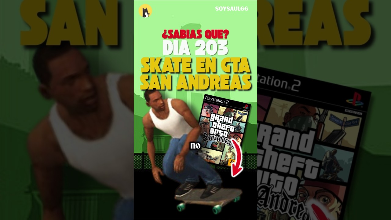 Jeździj na deskorolce w San Andreas 😱 Dzień 203 z 543 przed GTA 6!