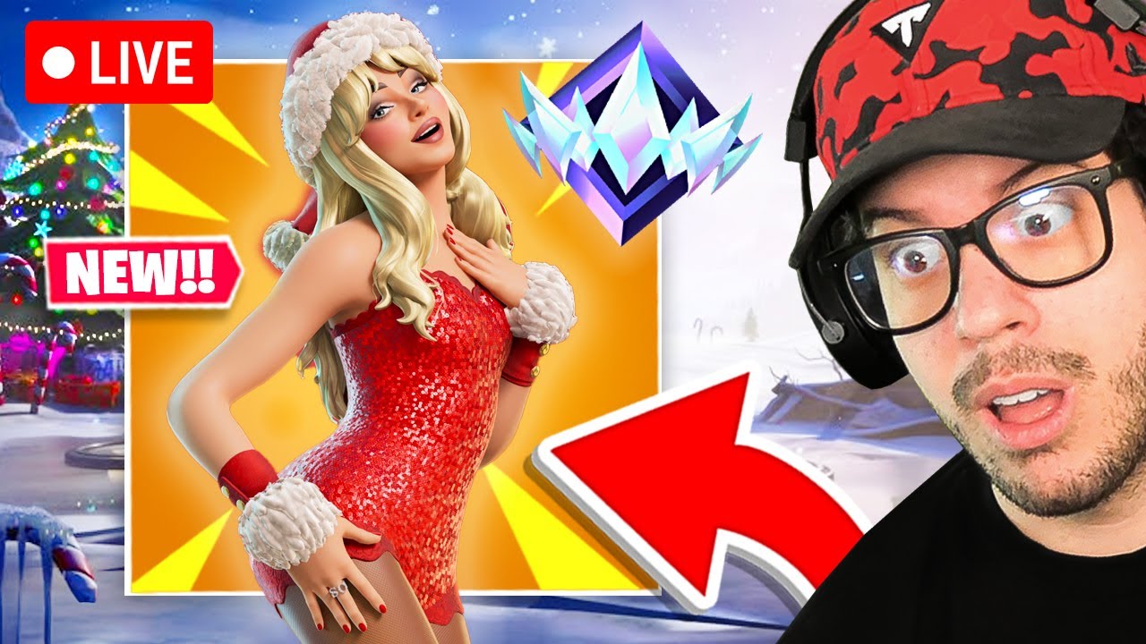 🔴 NA ŻYWO! Nowa aktualizacja WINTERFEST 2025 i tryb rankingowy w FORTNITE!
