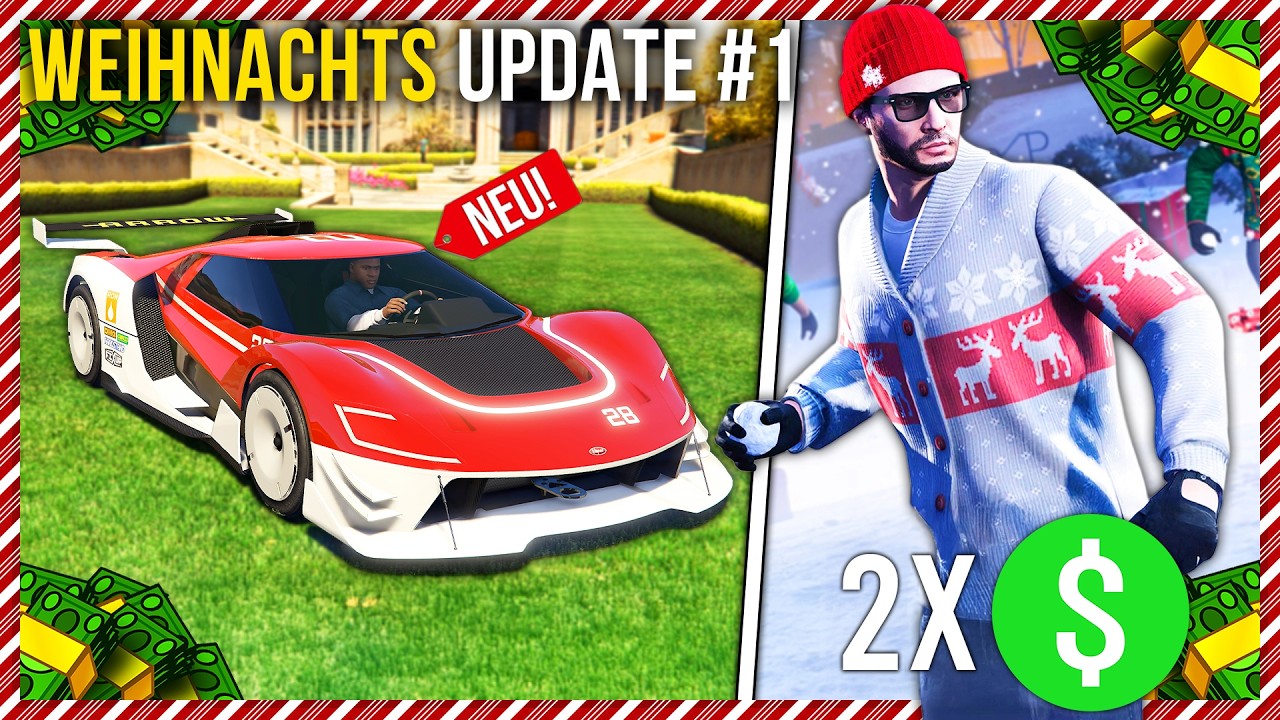 Nowy tydzień wydarzeń w GTA 5: 2 samochody DLC, śnieg i święta Bożego Narodzenia!