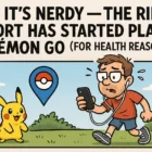 Pokémon Go: Niespodziewany raport na temat jego wpływu na zdrowie i płyną reakcje! The Riff Report