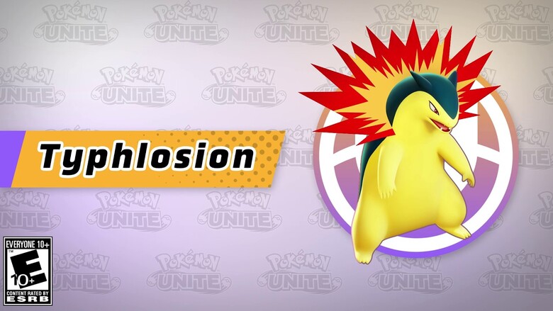 Pokémon UNITE "Typhlosion" Character Spotlight Video