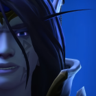 Xal'atath sneers at the viewer in World of Warcraft: Midnight.
