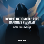 Esports Nations Cup: ujawniono rankingi drużyn, stawką jest napięcie! Esports Nations Cup Confirms Team and Player Rankings