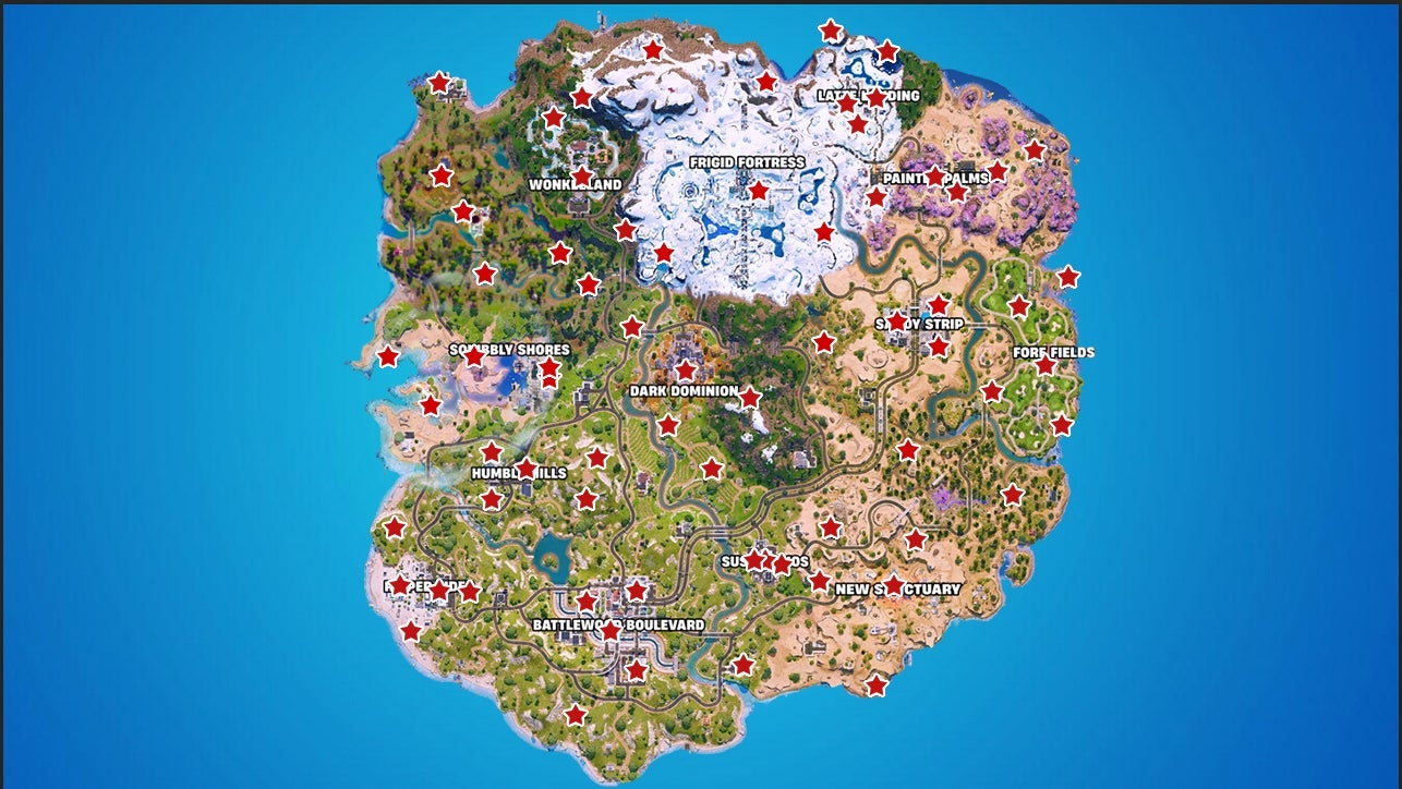 All 70 Chaos Cube Locations and Rewards - Path of the Voyager Quest Guide - Fortnite Guide