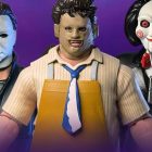 Fortnite: NECA przedstawia figurki Michaela Myersa, Leatherface’a i Billy’ego, ku dreszczowi fanów! Michael Myers, Leatherface and Billy the Puppet Fortnite Fortnitemares action figures unveiled by NECA