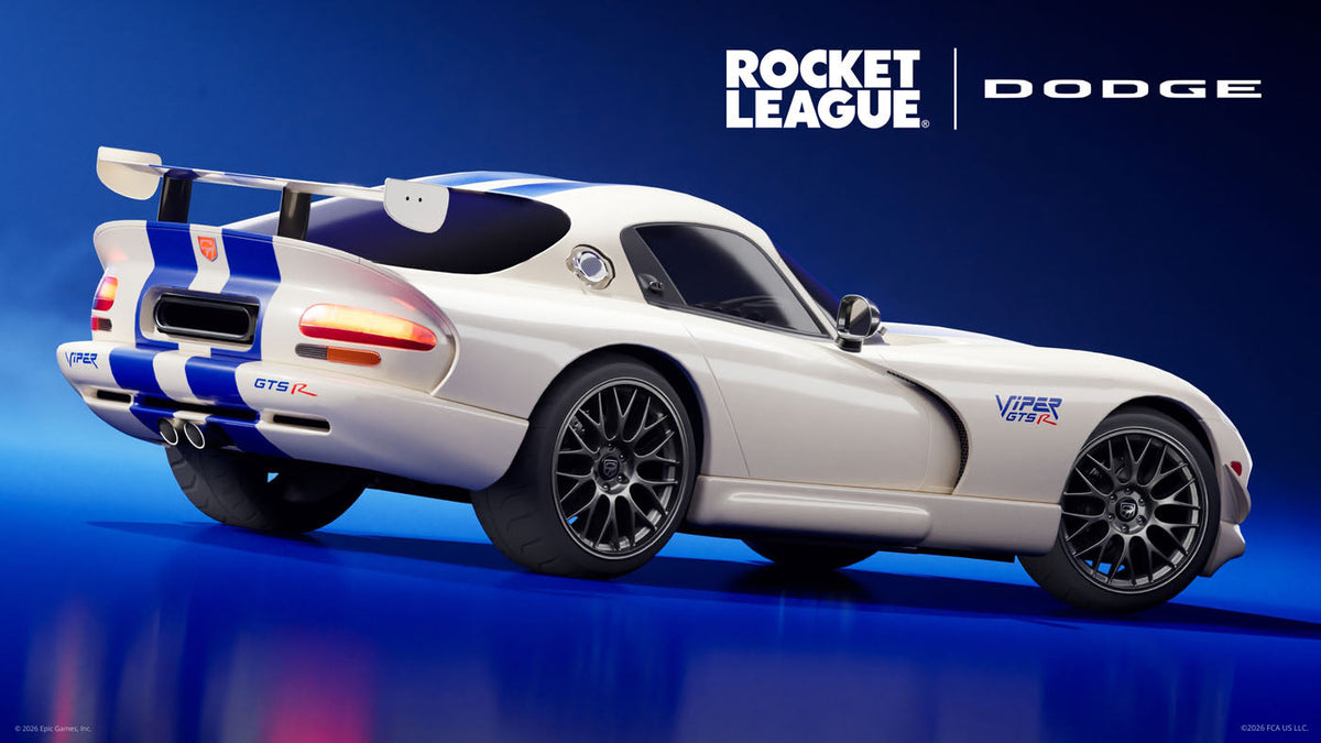 Dodge Viper GTS-R pojawia się w Fortnite i Rocket League: nieoczekiwana współpraca, która na nowo rozpala pasję fanów.