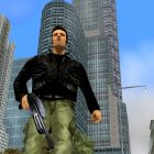 GTA Trilogy: Studio przyznaje, że pomimo krytyki wielu osobom remastery przypadły do gustu. GTA 3 protagonist Claude walks through Liberty City with a shotgun in hand